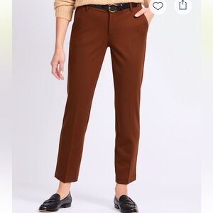 Liverpool Chocolate Brown Kelsey Flare Trousers
